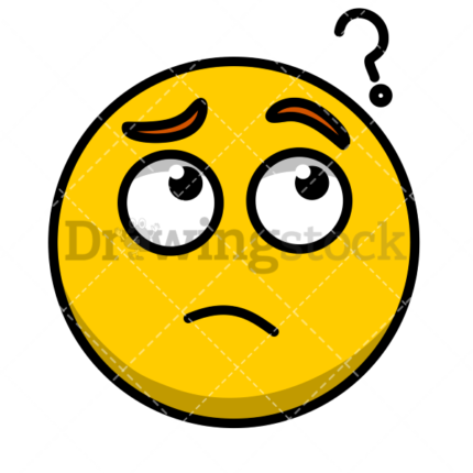 Emoji confundido confused watermark