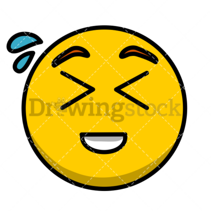 Emoji riendo laughing watermark