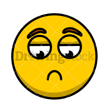 Emoji triste sad watermark