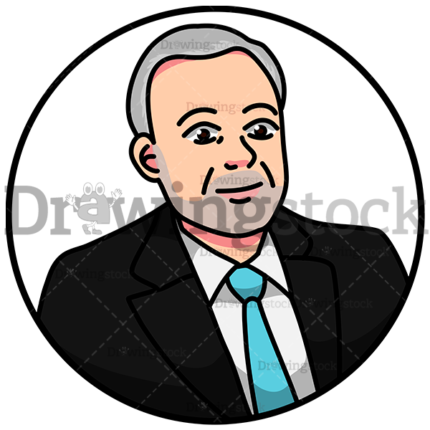 Portrait Of Carlos Slim Watermark