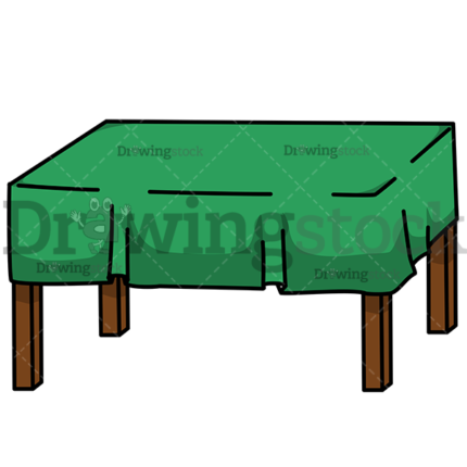 3. Table with wooden legs watermark 600x600