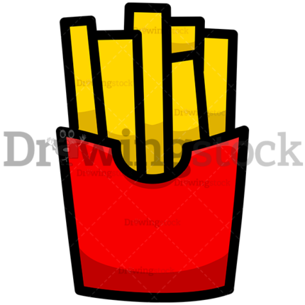 French fries watermark