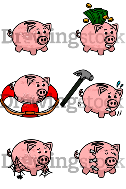 Piggy Bank Collection Watermark