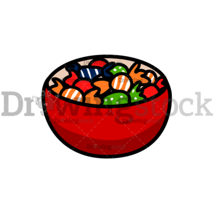 1. A Bowl Full Of Candy b