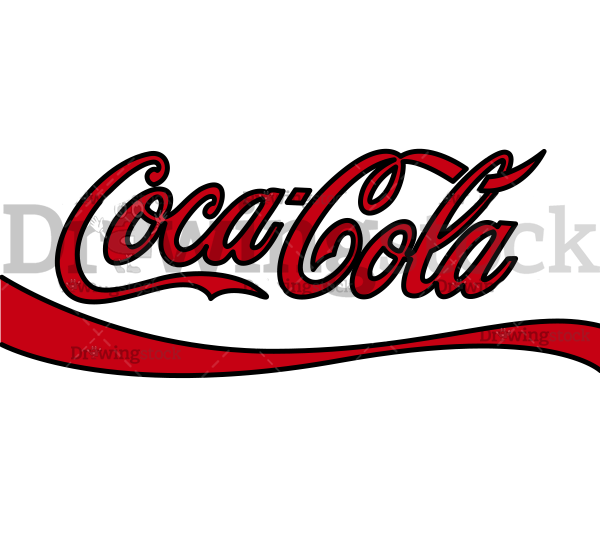 Coca-Cola Logo Vector Cartoon Drawing Image - drawingstock.com
