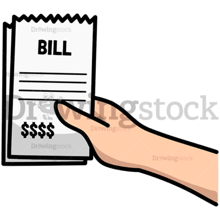 A Hand Holding A Bill