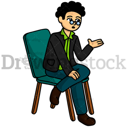 A Psychologist Sitting Talking To Someone Watermark