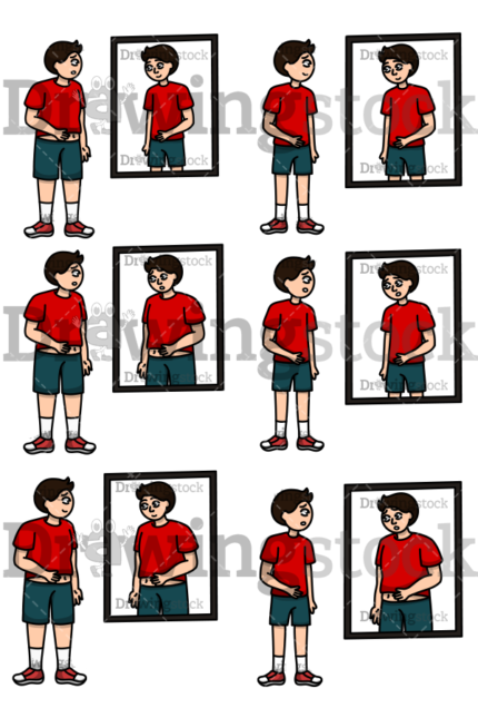 A Fat and a Skinny boy Watermark collection