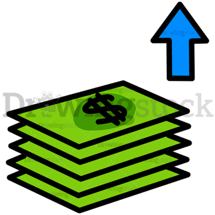 Money Is On The Rise Watermark