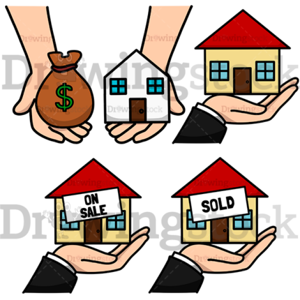 Hands Offering Assets Collection Watermark